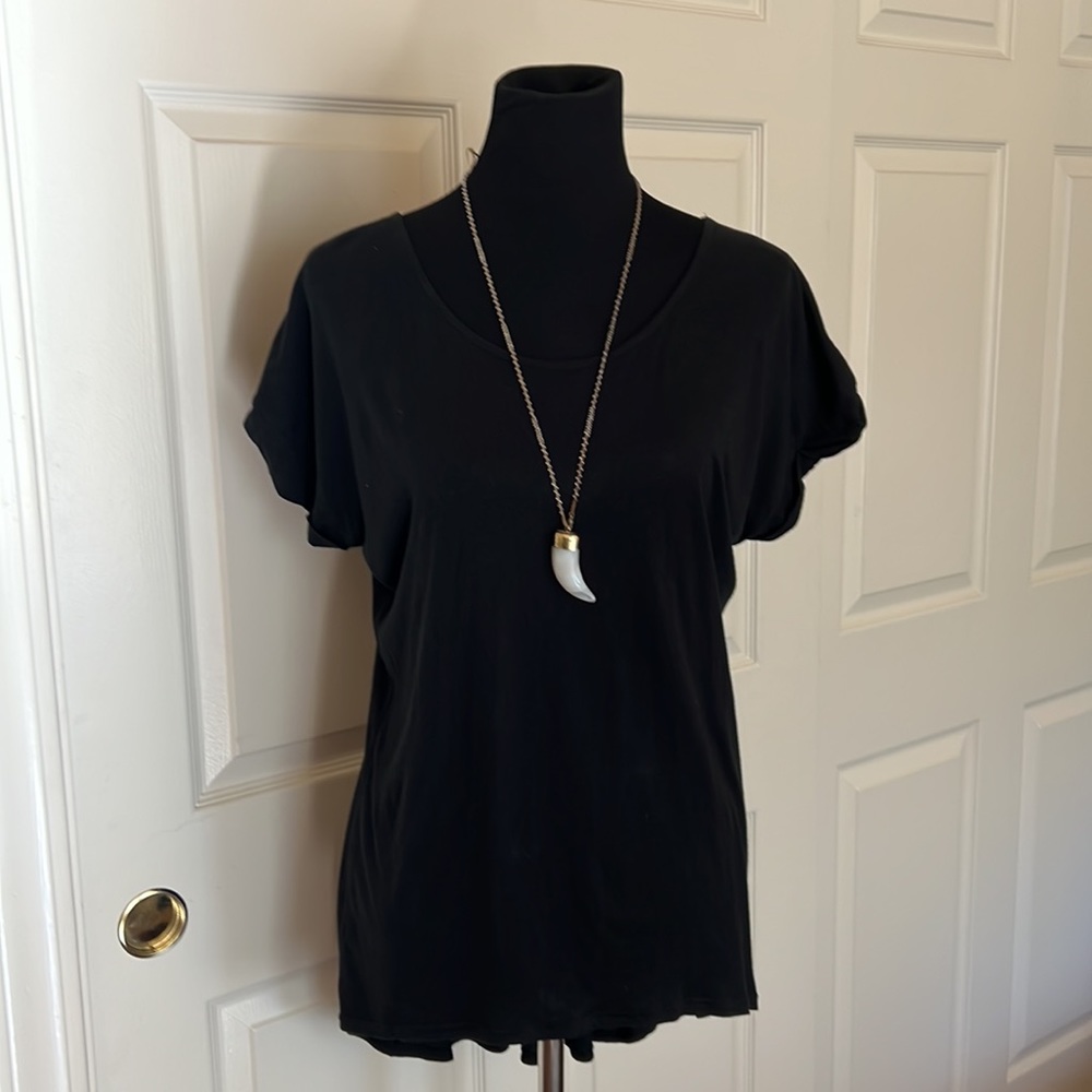 Kersh Black Flow Top